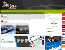 Tablet Screenshot of paintball-tunisie.com